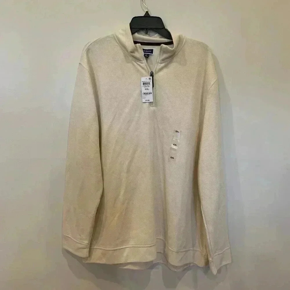 Mens Club Room Birdseye Sweater XXL NWT-B3